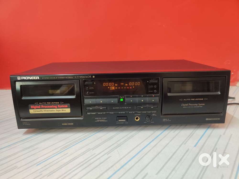 Pioneer double cassette deck