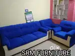 New Branded 3+1+1 sofa set with a warranty and home delivery available