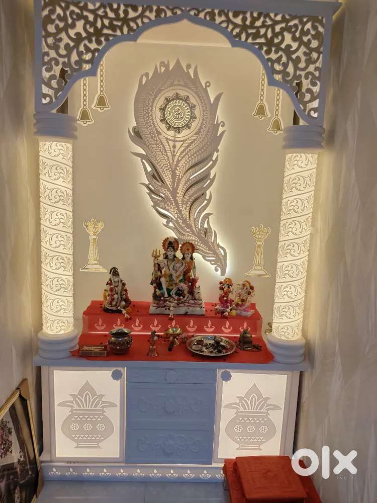 3bhk luxury flat semi furnished near dwarka Highway