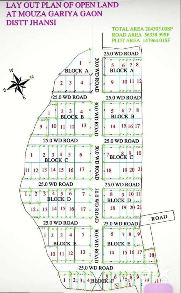 PLOT FOR SELL NEAR GAS GODAM GARIYAGOAN JHANSI