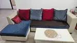 L shaped sofa