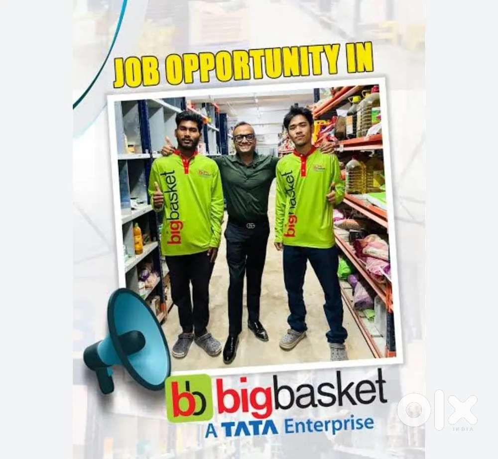 URGEN HIRING FOR BIGBASKET DELIVERY RIDERS