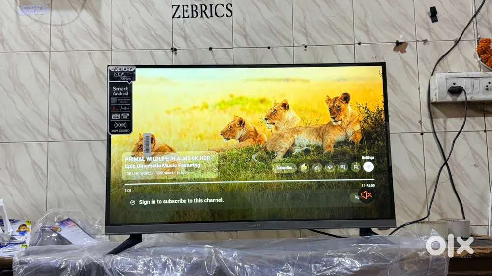 32 To 65 Inches All Size QLed TV available ( 1 year warranty)