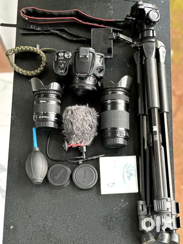 CANON 200D MARK II, 4K, with full kit