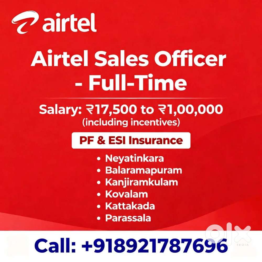 Sales officer in prepaid business