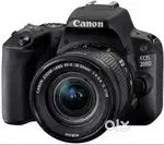 Canon 200D DSLR Camera Body with Single Lens EF S 18-55MM IS STM
