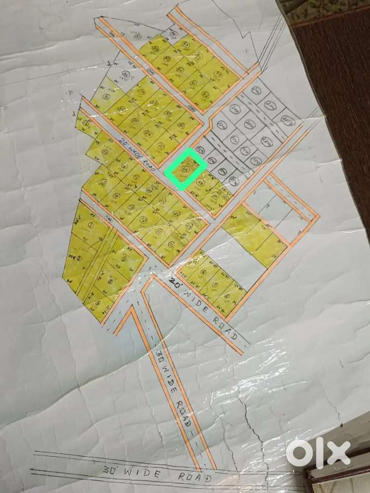 Personal gharabari plot 2000sq ft near khordha collector office to 7km