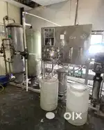 Mineral water filling plant
