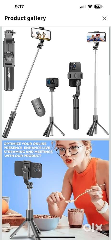 WeCool 3 in 1 Selfie Stick Tripod stand