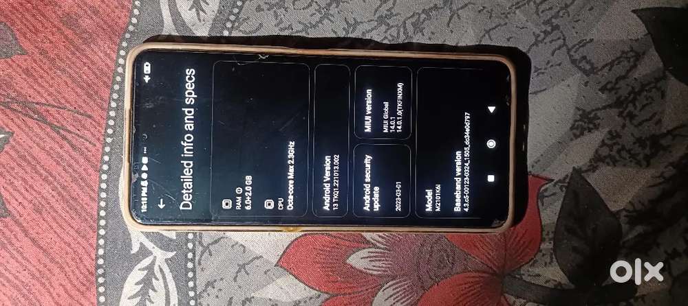 RedmiNote 10pro Max 6+2 1284g only phone proof mei AadharCard de denge