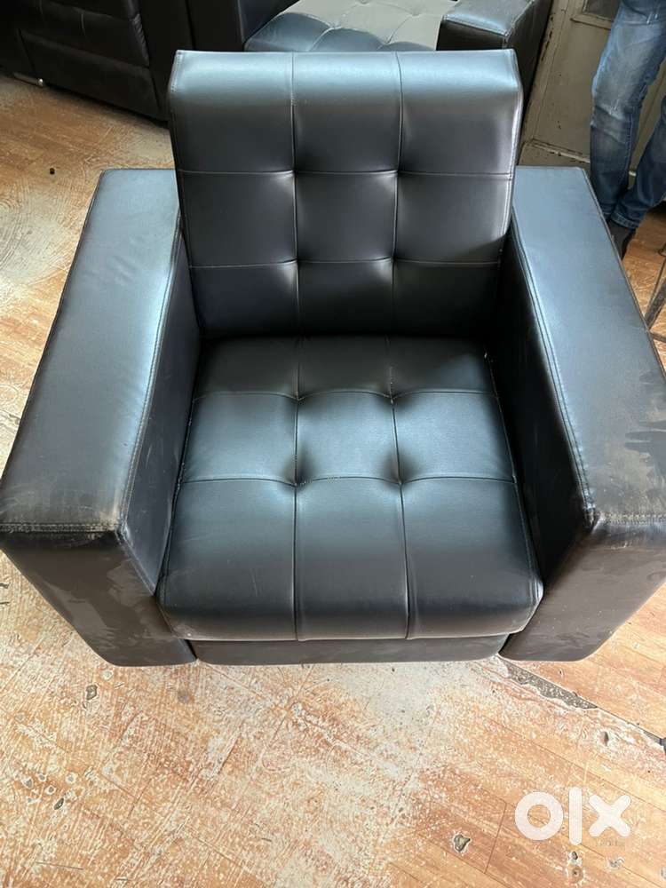 Set of 4 Premium Leather Chairs