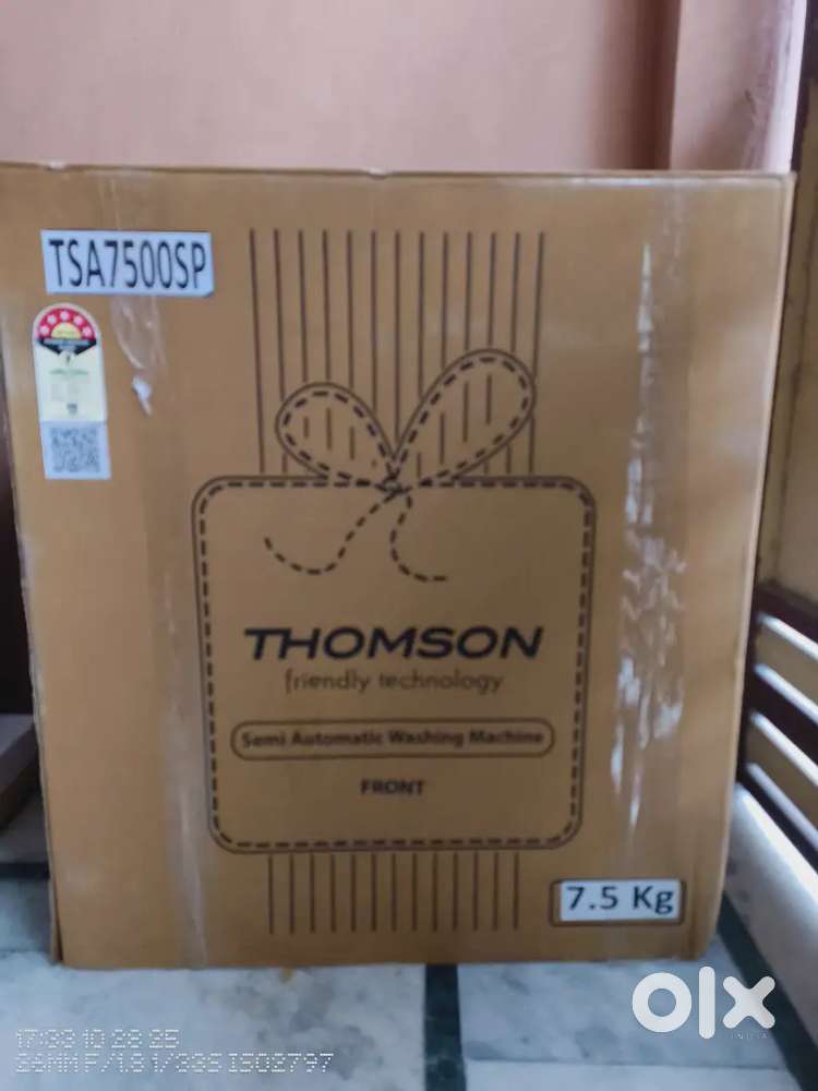 Thomson Washing Machine 7.5kg Box Pack