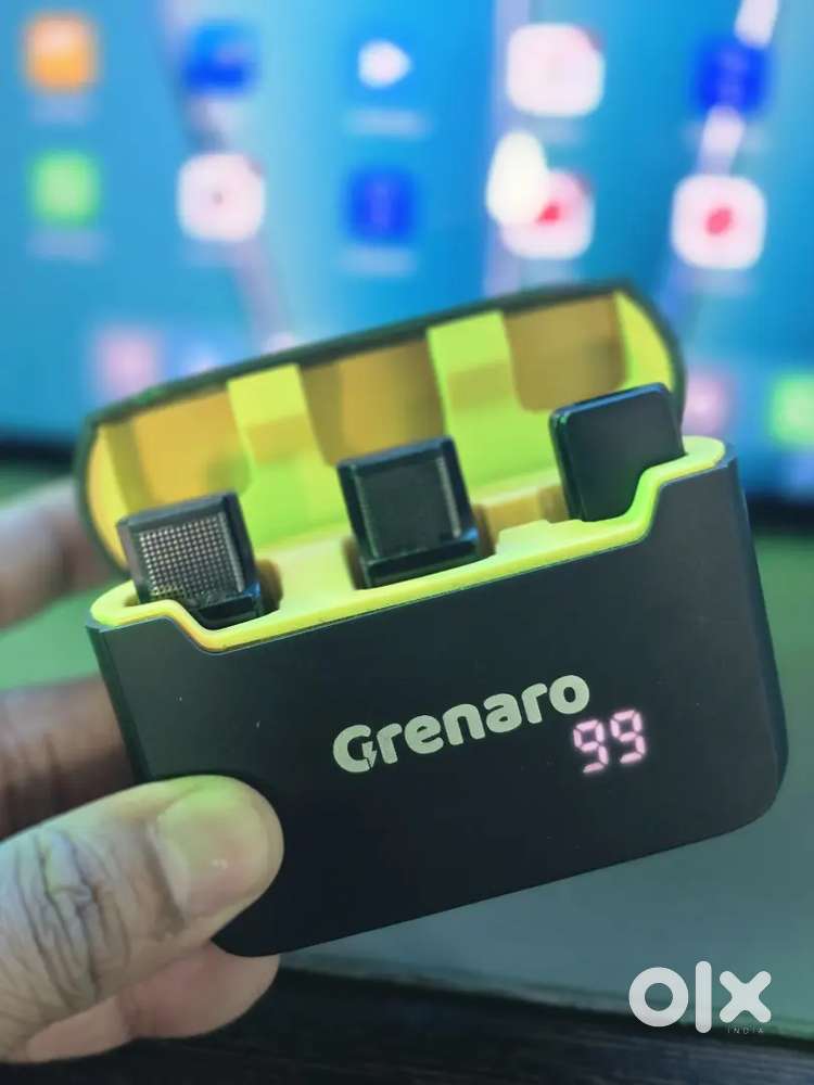 GRENARO Microphone S13 Digital Display Charging Case Wireless Mic