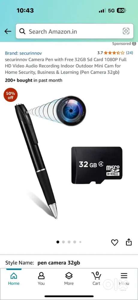 Hidden Pen Camera