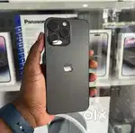 Iphone 15pro max black titanium in 1tb under warranty it's Refurbished