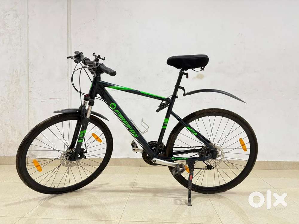 Firefox meteor bicycle- Less used + Helmet & Accessories