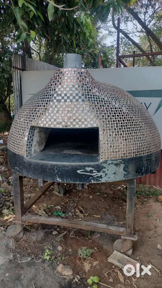 Wood fired pizza oven