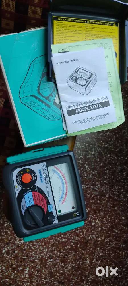 Kyoritsu  3131A, Insulation-Continuity tester Good working condition.