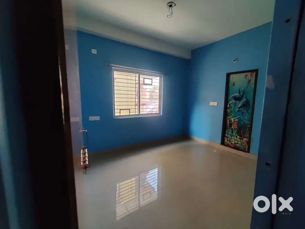 2bhk flat with 2 bedroom and 2 bathroom as well as balcony and kitchen