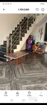 Ground floor diya jayega or chat loby satvin marrige home ke pass
