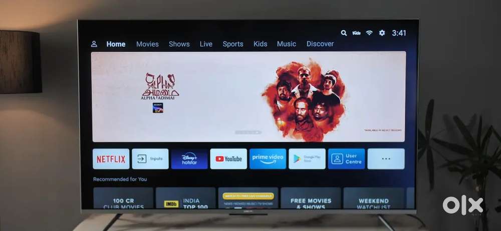 Xiaomi 4k android tv