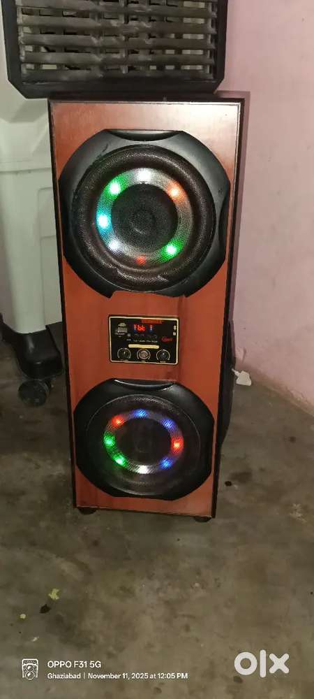 Home theatre, 8 inch buffer, 2 tooter