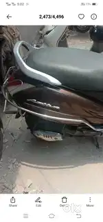 Activa 4G scoty june 2017 Model a good condition Delhi number plate