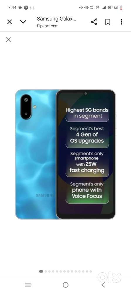 Galaxy F06 5G (Bahama Blue, 128 GB) (4 GB RAM)