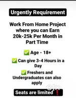 Dm for more details