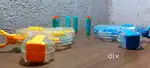Playing mini nerf gun