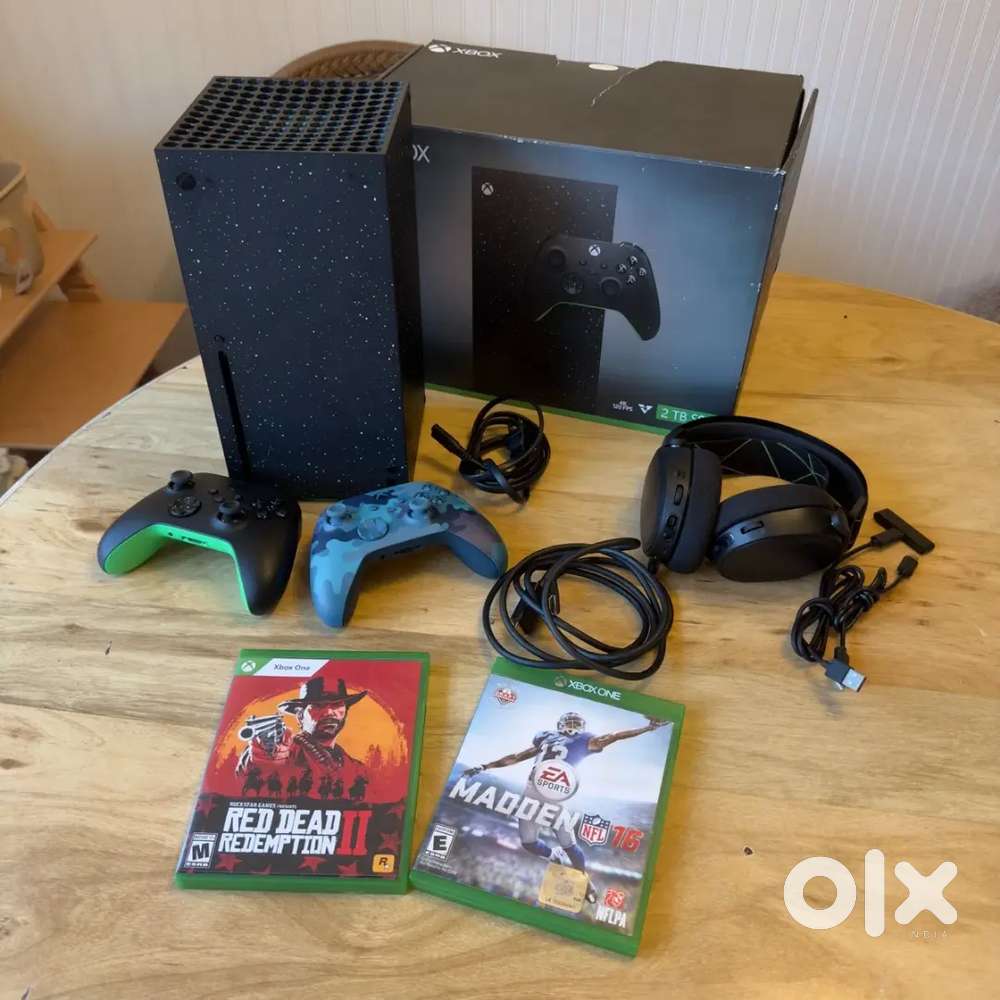 Microsoft Xbox Series X 2TB Video Game Console - Bundle - Galaxy Black