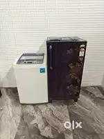 Udhd 6162 Lg top load washing machine and Godrej single doorg