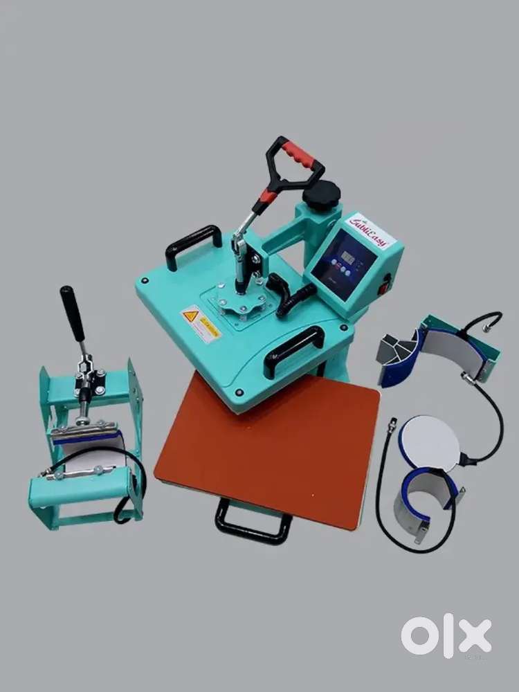 5 in 1 sublimation hit press machine with printer Epson l130