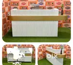 Exclusive designed cash counters reception tables office tables chairs
