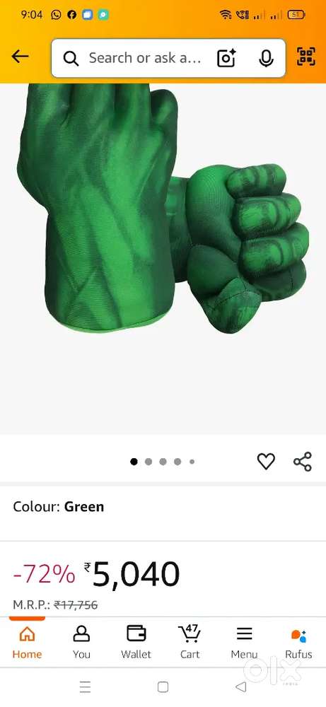 Superhero Hands Gloves