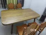 Wooden Dining Table & Chair