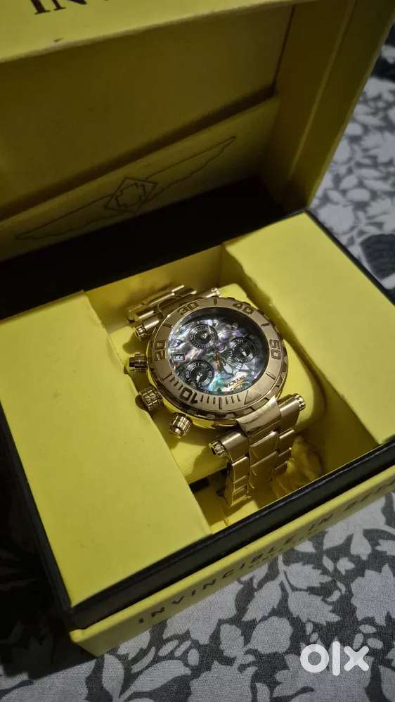 Invicta golden Watch