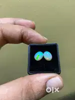 Natural ethiopian Opal gemstone 1+1 carat