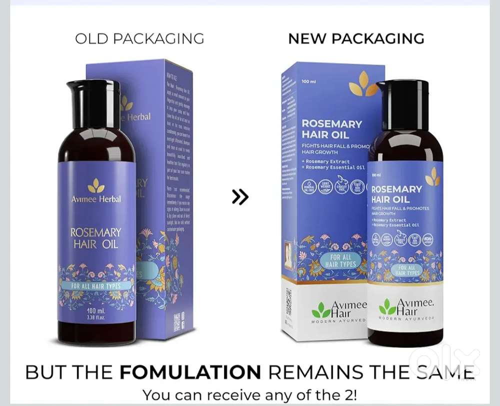 Avimee Herbal Rosemary Hair Oil - 100mL (BRAND NEW)