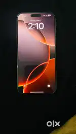 Iphone 16 pro max 256 gb desert titanium 30 days old urgent sell