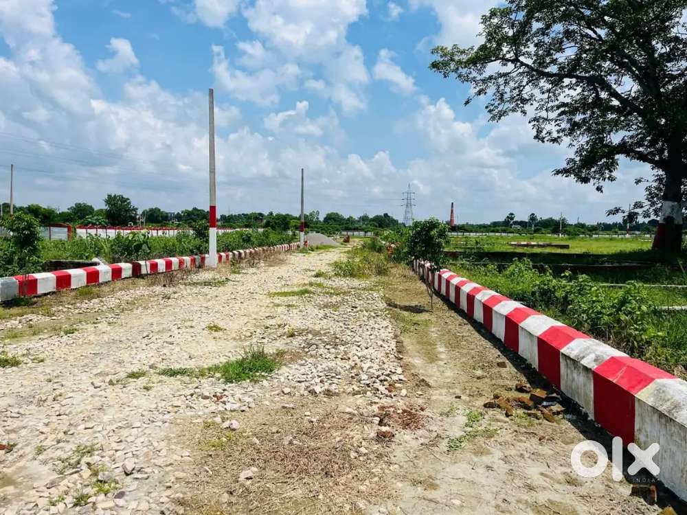 लखनऊ गोमती नगर एक्सटेंशन से 10 मिनट की दूरी पे प्लॉट ले बैंक लोन