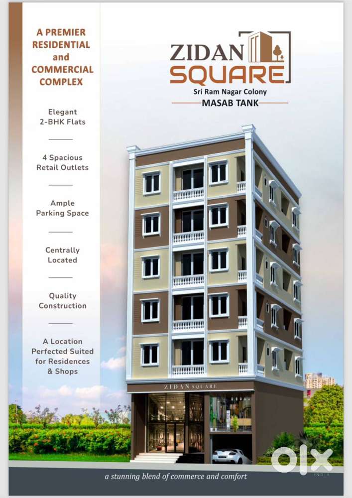2&3BHK Flats for SALE at Masab Tank – Prime Location, GHMC Approved