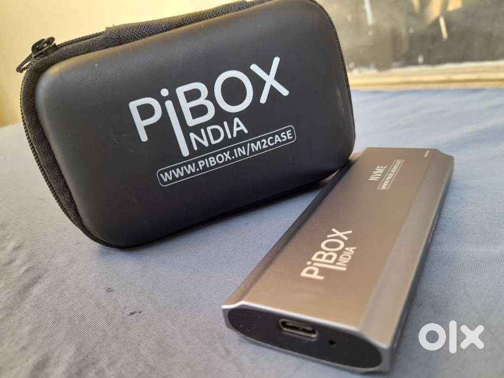 Portable NVMe SSD 256GB (Kioxia + PiBox Case) – Superfast Speed  Like