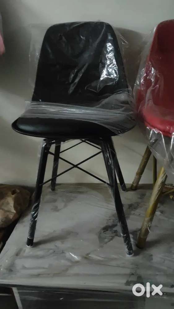 All Stylish & comfortable Brand new chairs with golden/ steel coated