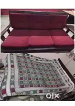 Sofa set & Bed (4 x 6 ft)