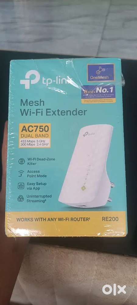 Tp link mesh wi-fi extender AC750 Dual Band