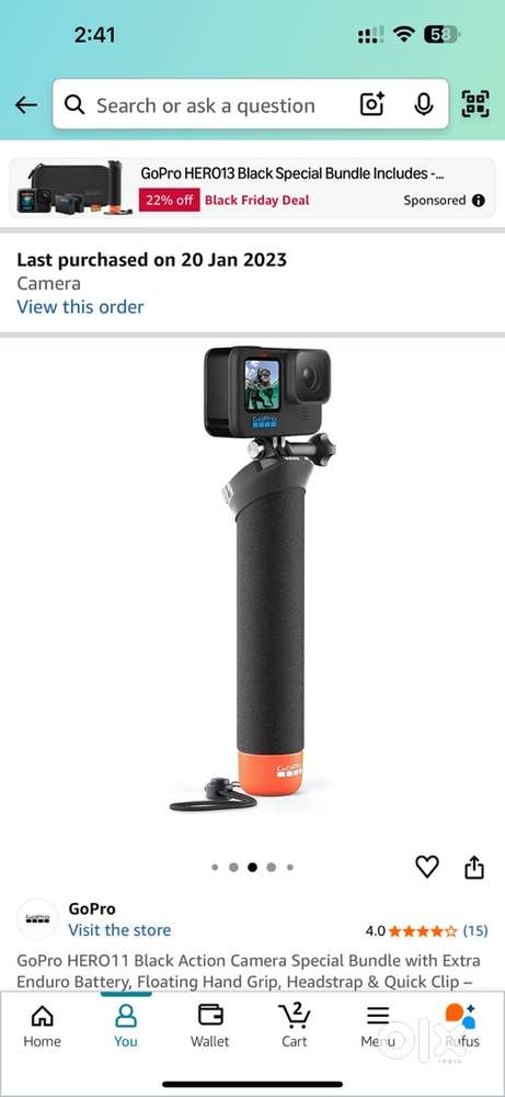 GO PRO HERO 11 bundle