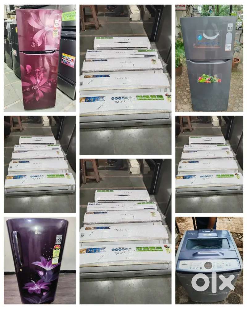 1 YEAR WARRANTY AC FRIDGE WASHING MACHINE FREE DELIVERY