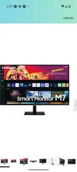 Samsung SMART Monitor- Within Warranty period