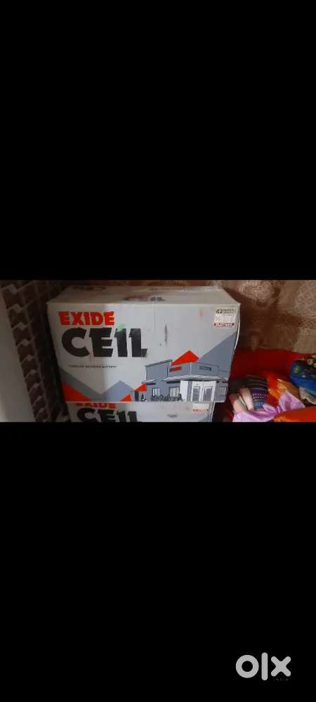 New Selled pack batteries of excide.